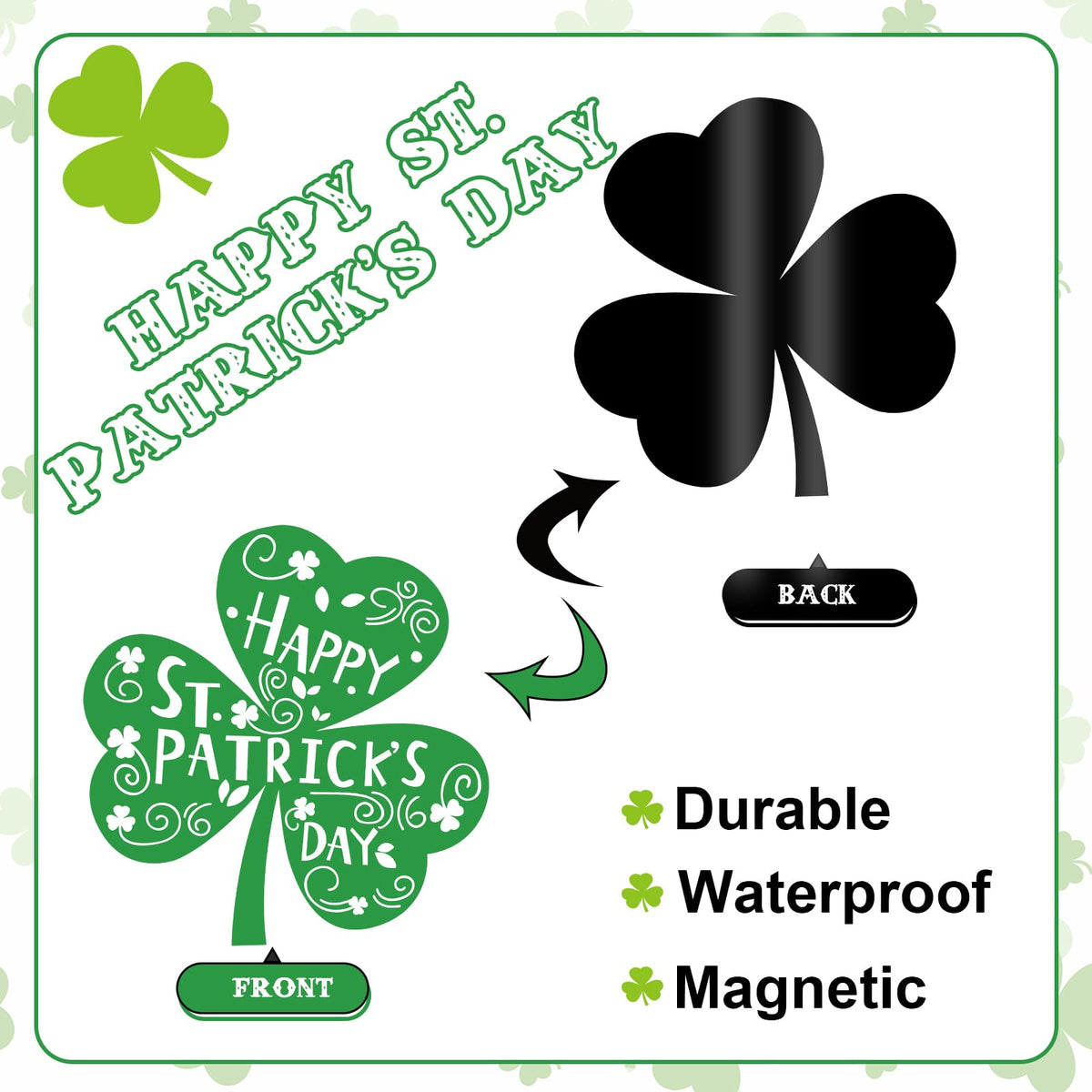 JarThenaAMCS magnetic tulip butterfly designs for erase boards and playful notes