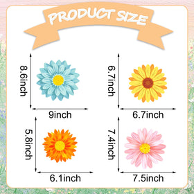 JarThenaAMCS spring-summer floral stickers add color to metal surfaces