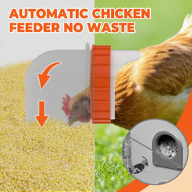 JASDEGO feeder rain cover protects feed from rain and moisture.