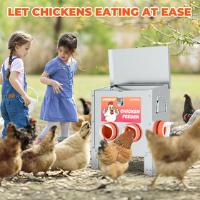 JASDEGO 25-pound capacity supports multiple birds for several days.