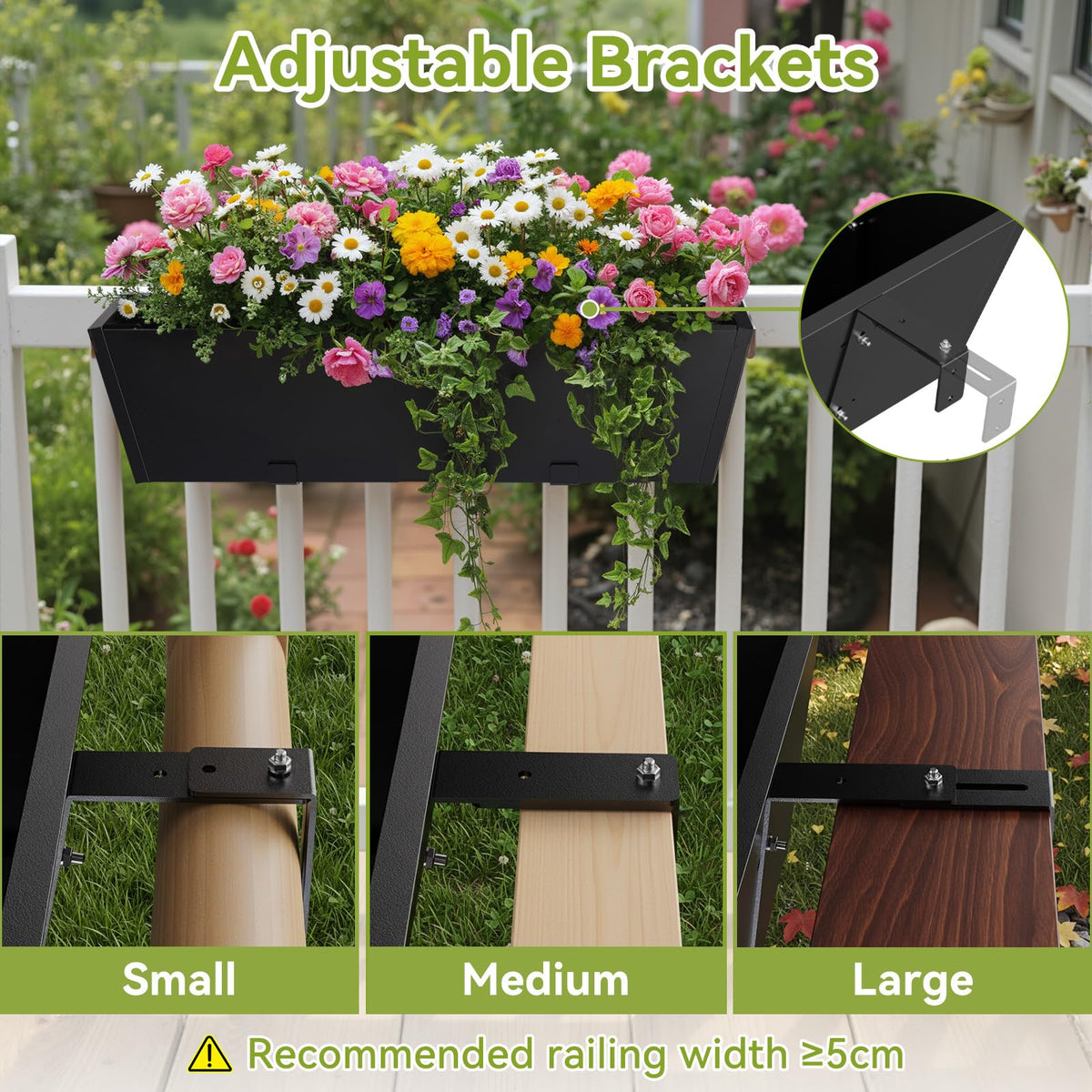 Jasdego drainage holes promote healthy moisture drainage.