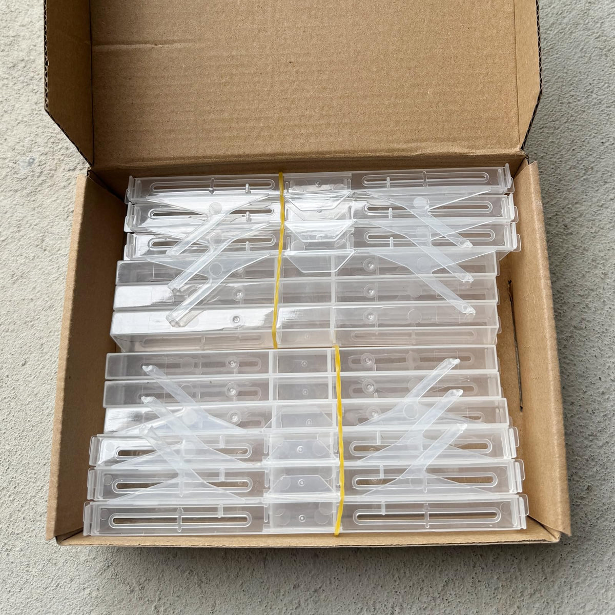 Jashem beehive trap box open display reveals 12-pack kit