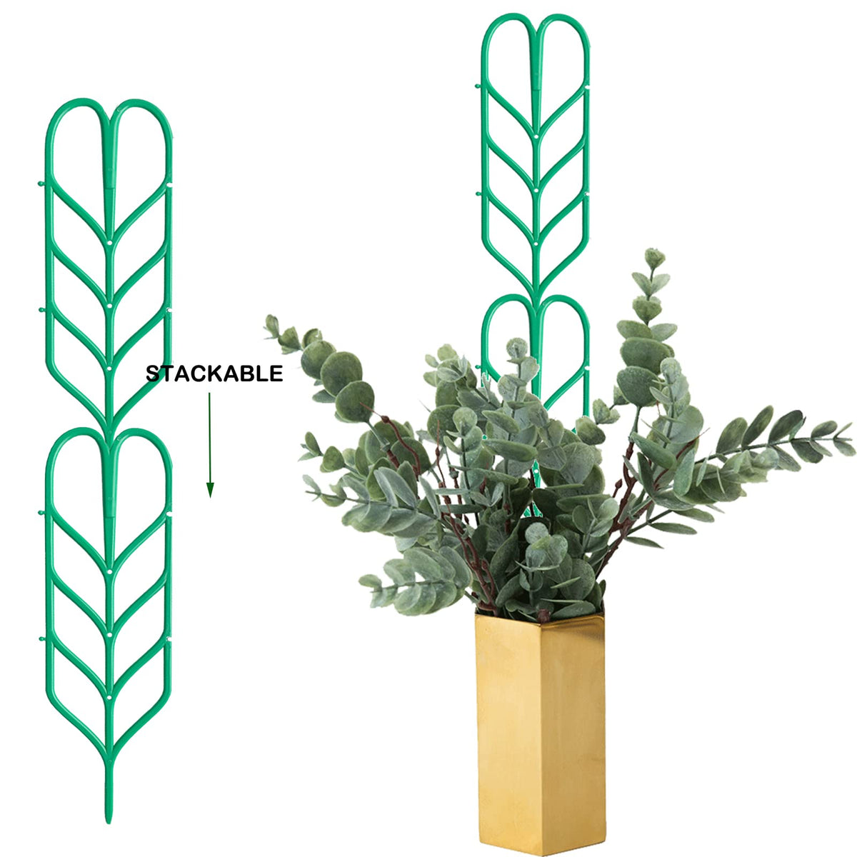Jashem durable plastic trellis shown for outdoor plant support