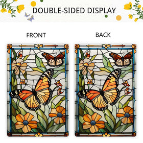 Jauageon floral garden flag enhances porch charm for seasonal greetings