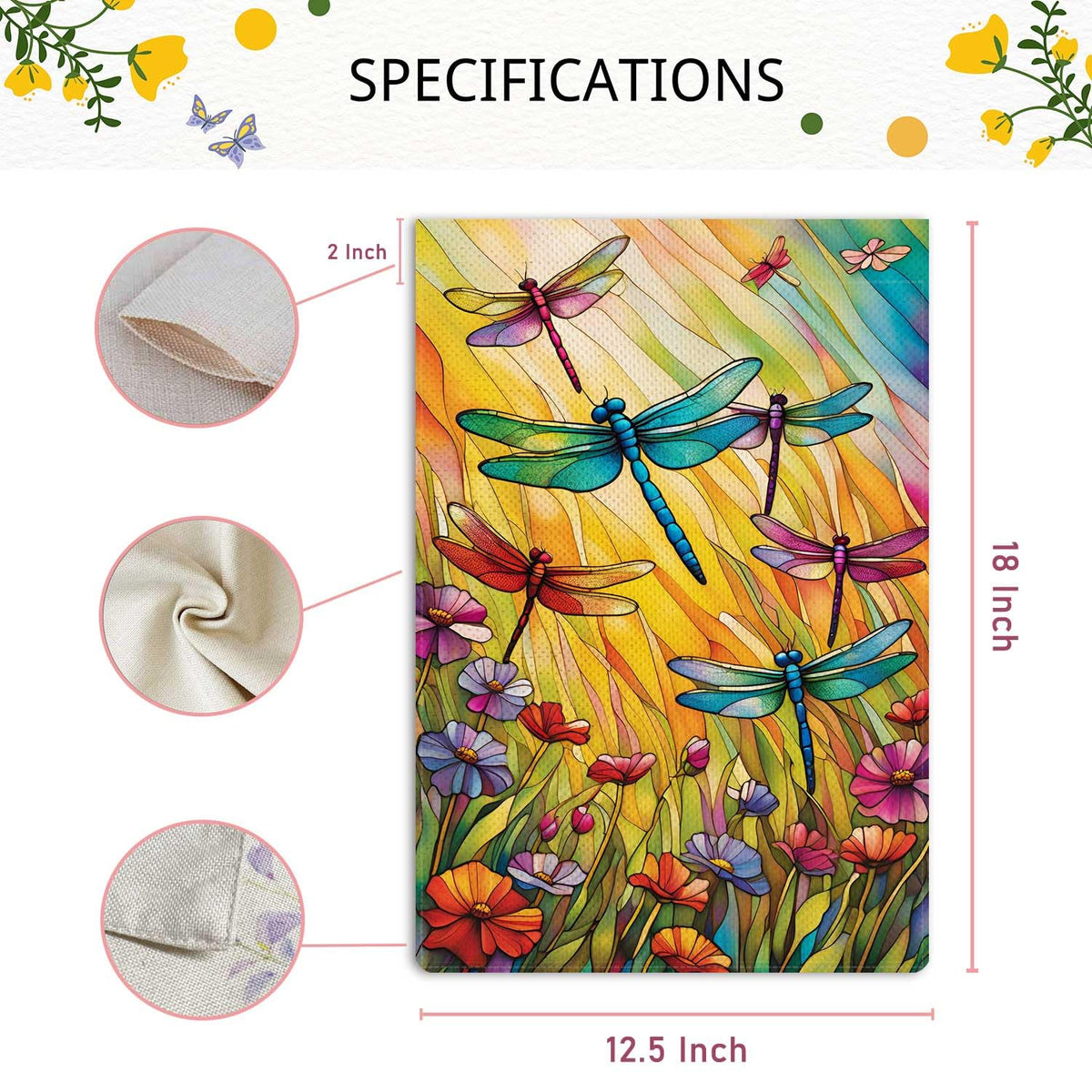 Jauageon UV-resistant flag keeps colors vibrant in sunlit spaces.