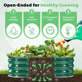 JAUZVIL open-bottom drainage promoting root aeration and moisture control