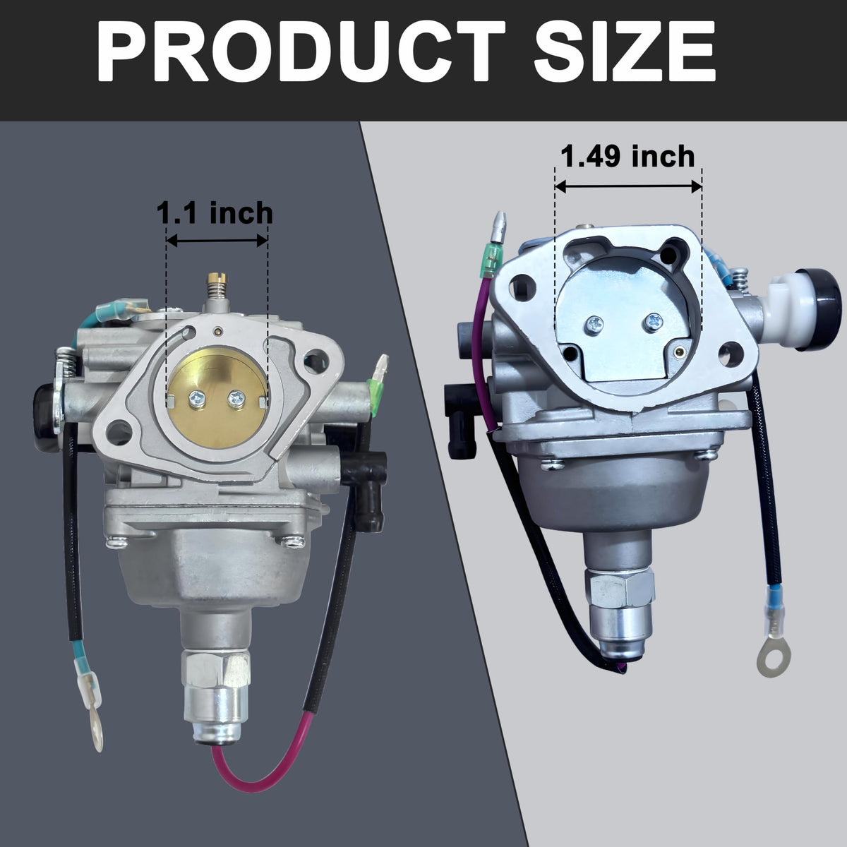 Kohler Courage engine compatibility chart with JAVENYIMAN kit