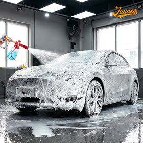 Javneo 1-liter foam bottle provides dense suds for exterior washing