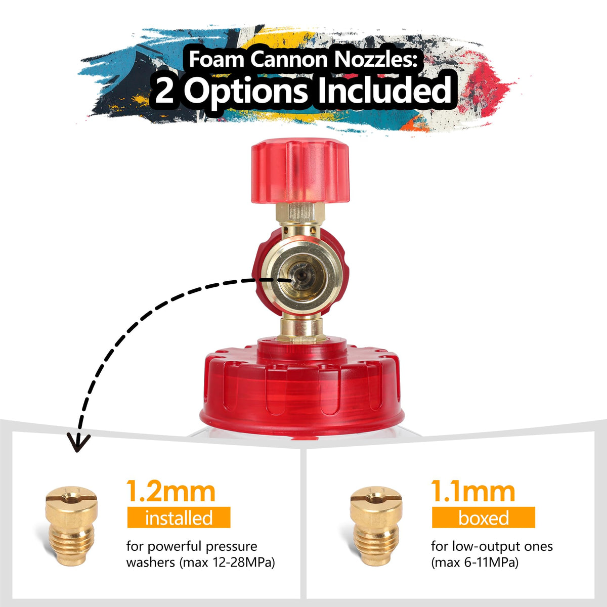 Javneo M22-15mm adapter enabling broad compatibility across brands