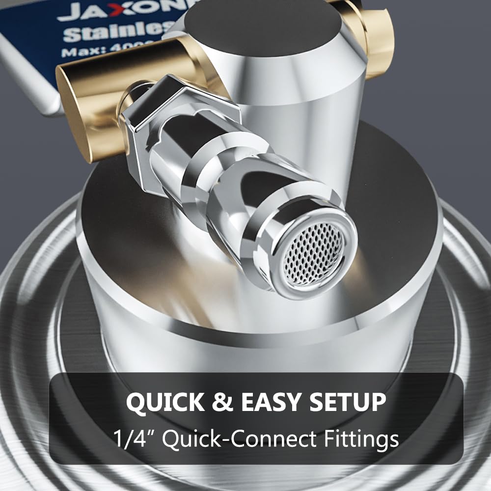 JaxonBilt compatibility overview with 2000–4000 PSI pressure washers.