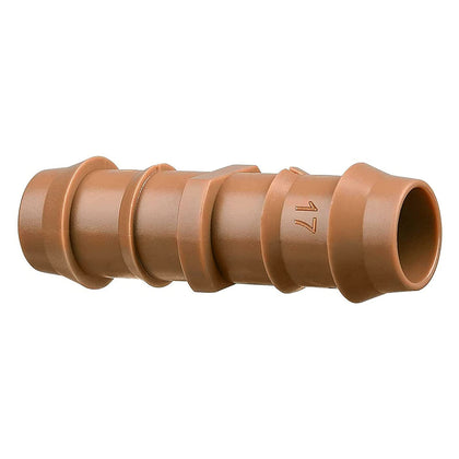 JAYEE 30 pack barbed couplings for 17mm tubing, ready for installation