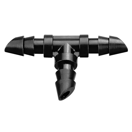 JAYEE 50-pack barbed tee fittings for 1/4 inch tubing in irrigation