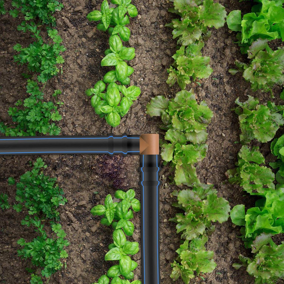 JAYEE 17mm elbow fitting compatible with Rain Bird and Toro systems
