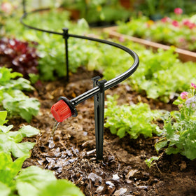 JAYEE UV-stabilized plastic stakes resist sun and weather for long-lasting use.
