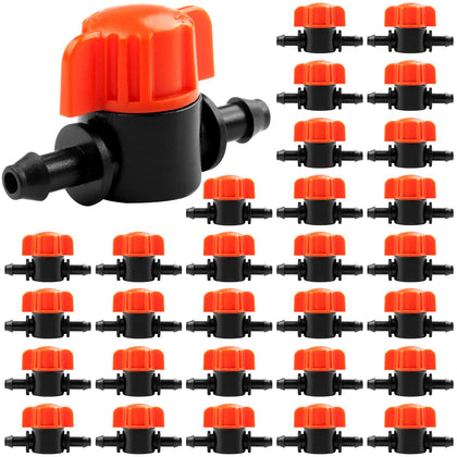 JAYEE drip valve barbed end close-up for secure connections