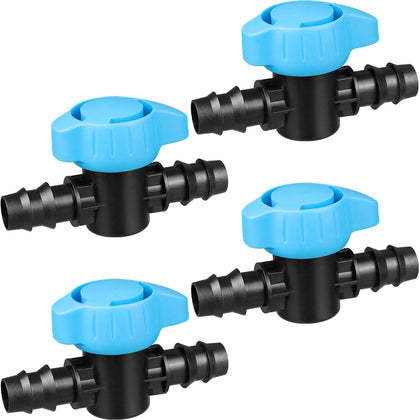JAYEE drip irrigation valve half-inch 4-pack — precise flow control for individual plants