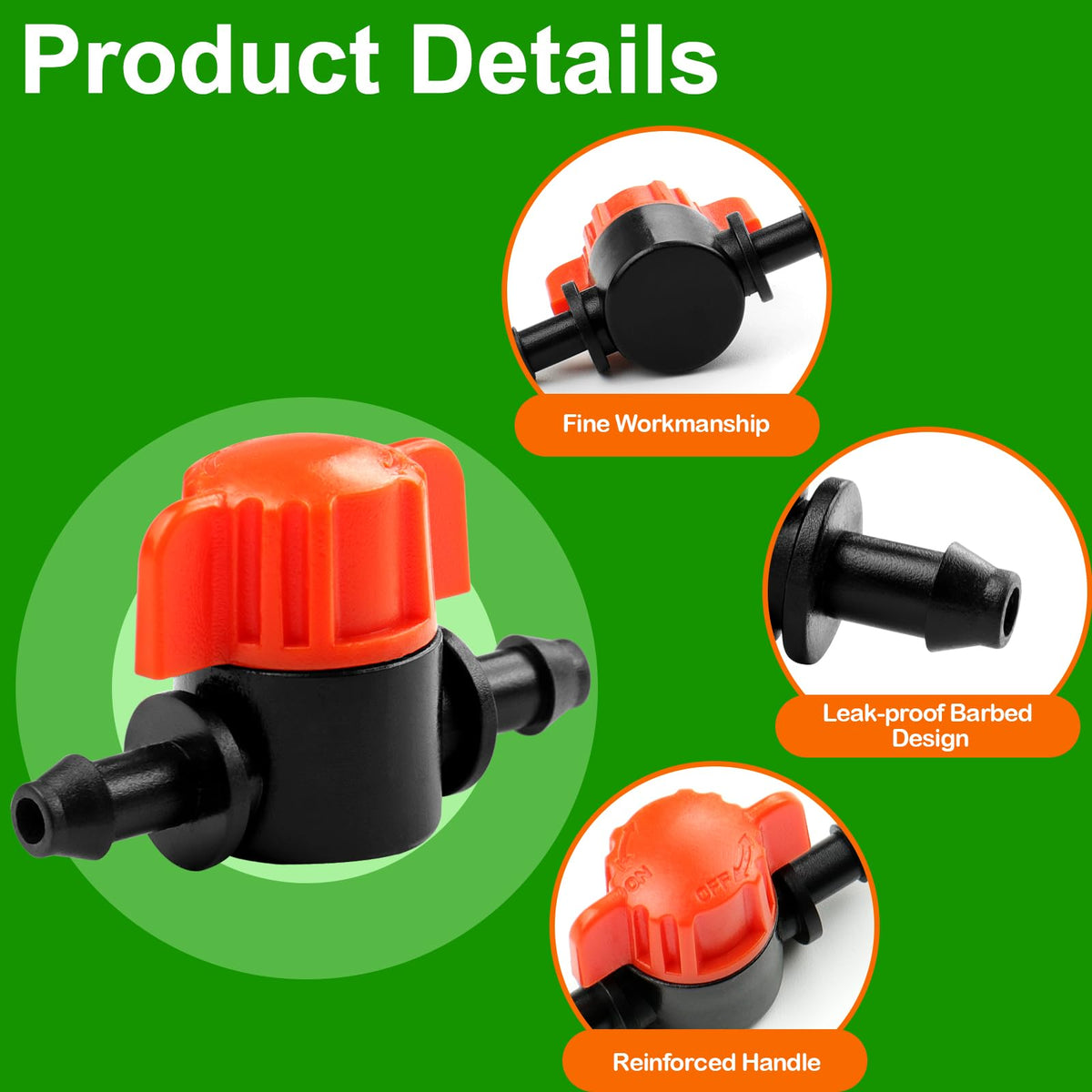JAYEE valve installation on tubing shows quick, glue-free setup