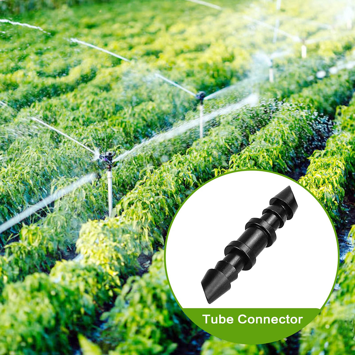 Ideal for gardens, greenhouses, and patios irrigation systems.