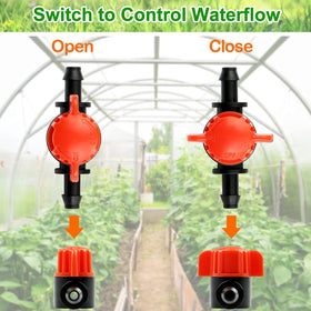 JAYEE garden irrigation system layout for flexible watering across beds