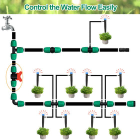JAYEE valve set ideal for garden beds, lawns and hydroponic systems