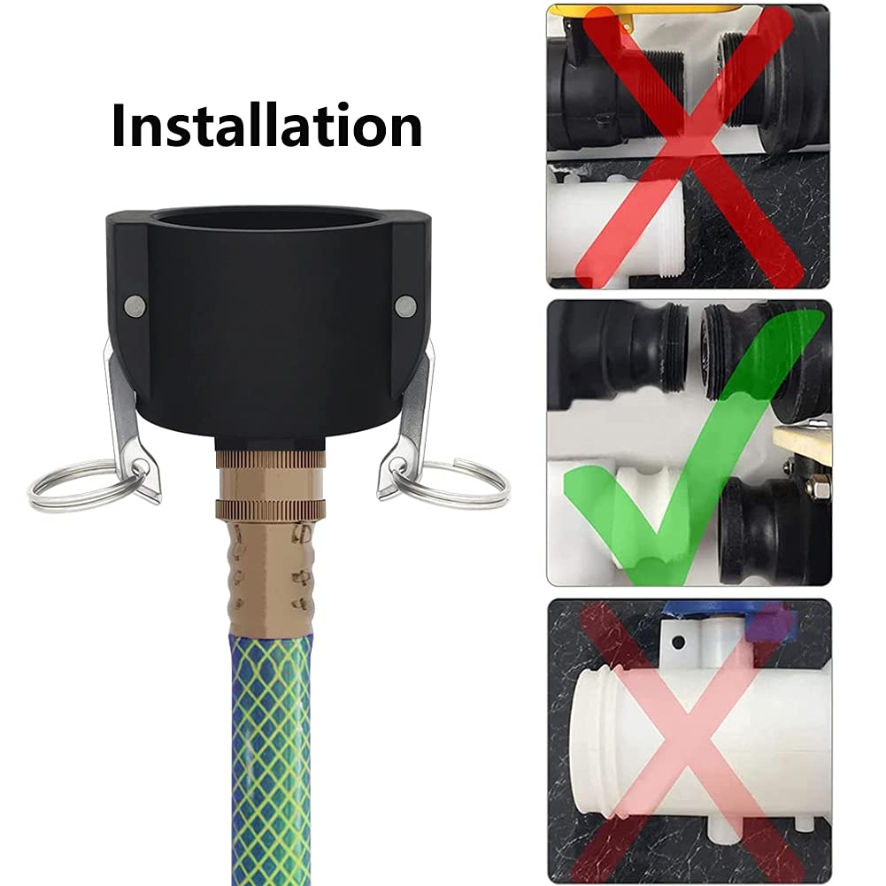 Jayen drinking water compatible tote adapter for safe transfers.