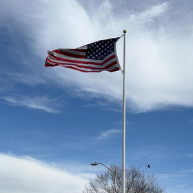 Jayus indoor outdoor flag suitable for walls, windows, cars, boats and offices