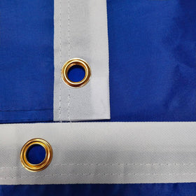 Jayus Blue US Air Force flag brass grommets enable easy mounting