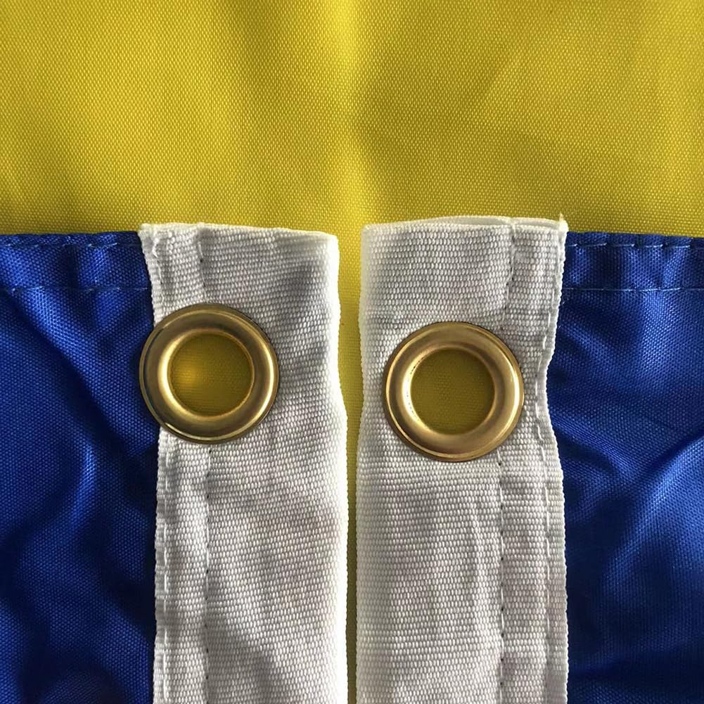 Jayus Colorado flag with brass grommets for secure mounting