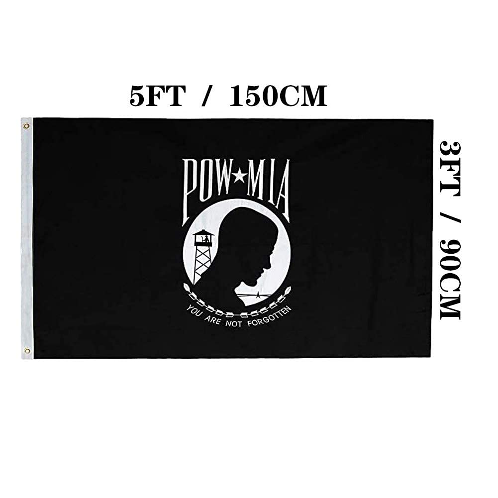 Jayus POW MIA flag shown on porch, car, or boat display