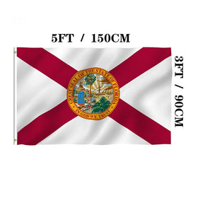 Jayus 3x5ft Florida flag ready for outdoor installation