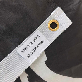 Jayus POW MIA flag brass grommets ensure secure hanging.