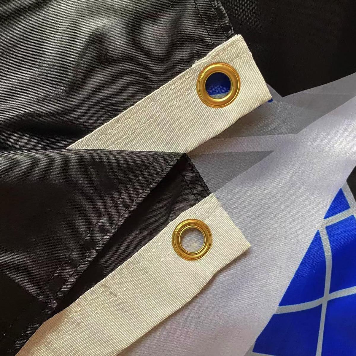 Weather-resistant 3x5 flag withstands sun wind and rain for prolonged display