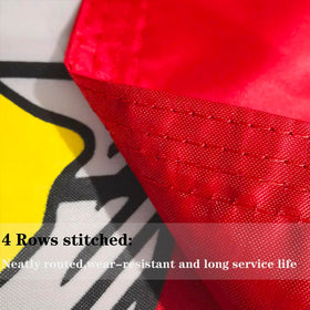 Weather-resistant fabric keeps colors bold in sun and breeze