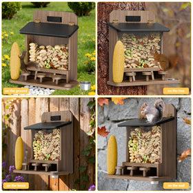 JAZUIHA chipmunk-house style appeals to curious visitors.