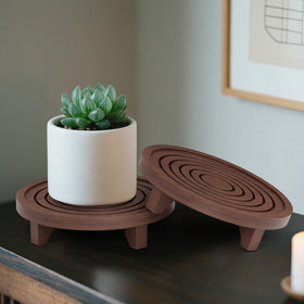 JAZUIHA stackable plant stands saving space when stored