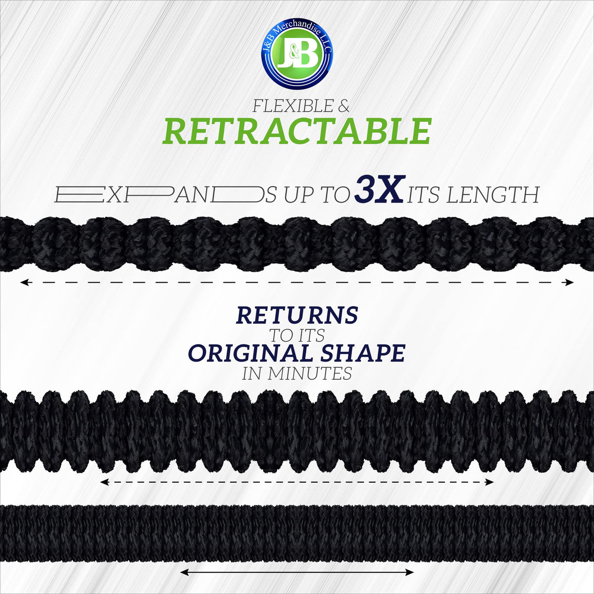J&B XpandaHose 75ft four-layer latex core emphasizes long-lasting pressure resilience.