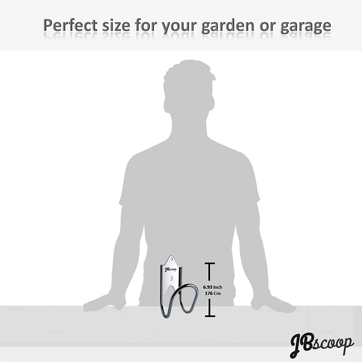 JBscoop set of two provides symmetrical hose storage for larger setups