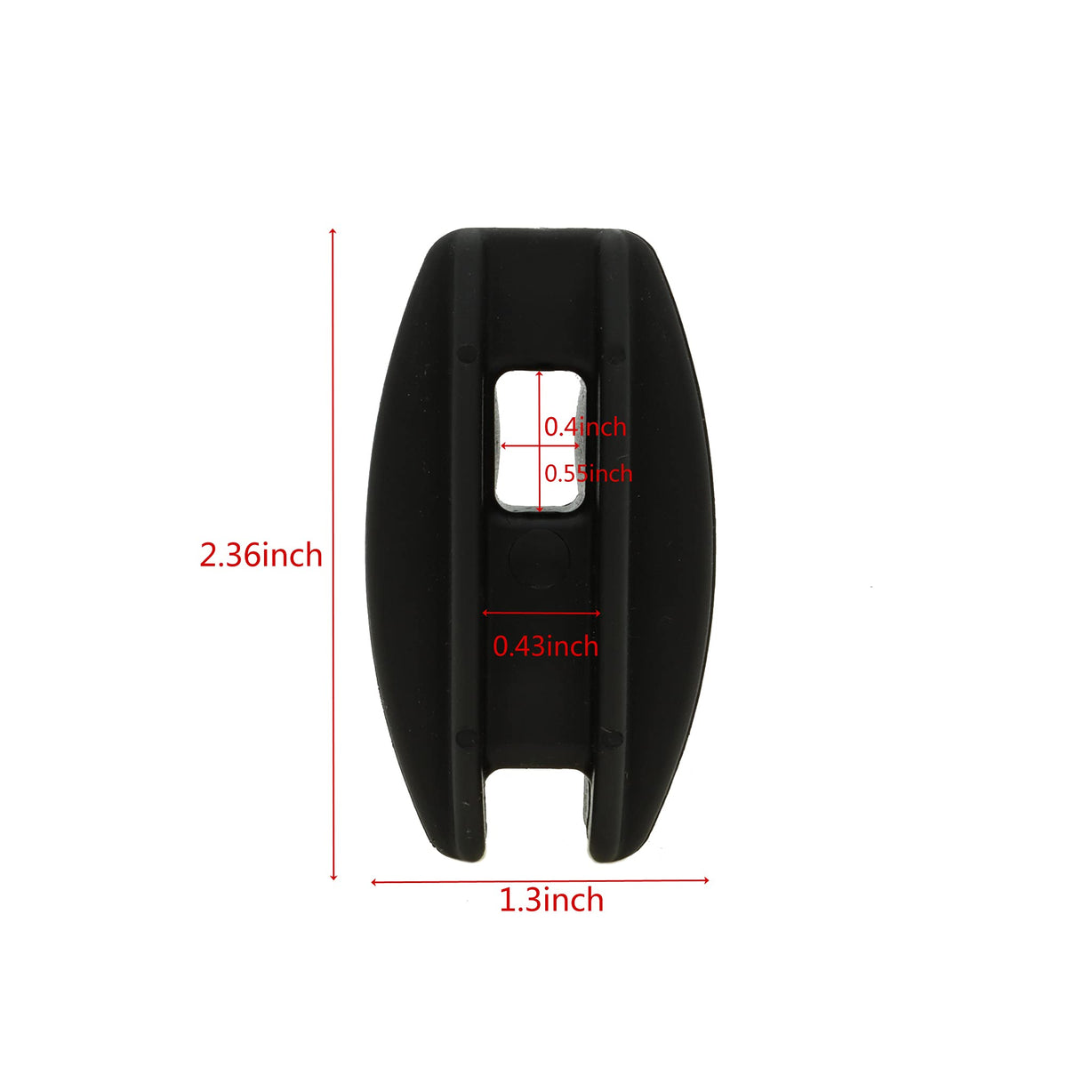 JBT insulator with 60x30 mm middle hole for secure mounting.