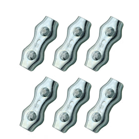 JBT 6Pcs M5 poly rope connectors enabling quick, secure rope joins for fences.