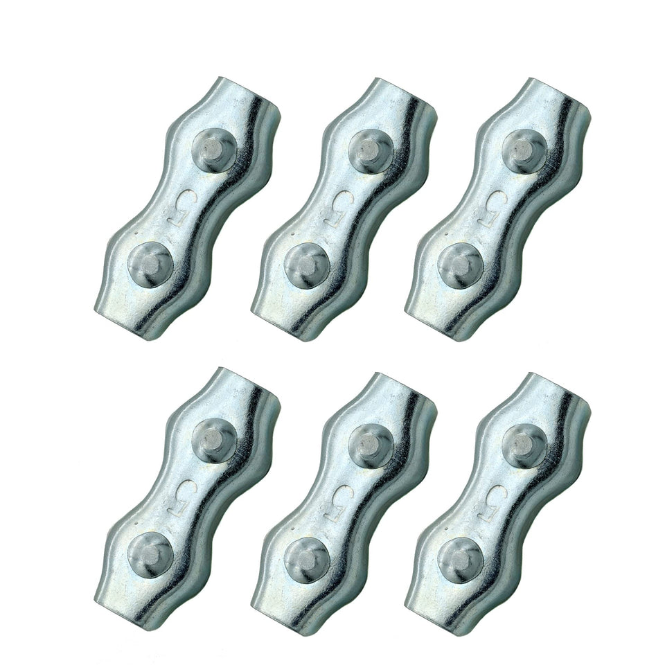 JBT 6Pcs M5 poly rope connectors enabling quick, secure rope joins for fences.