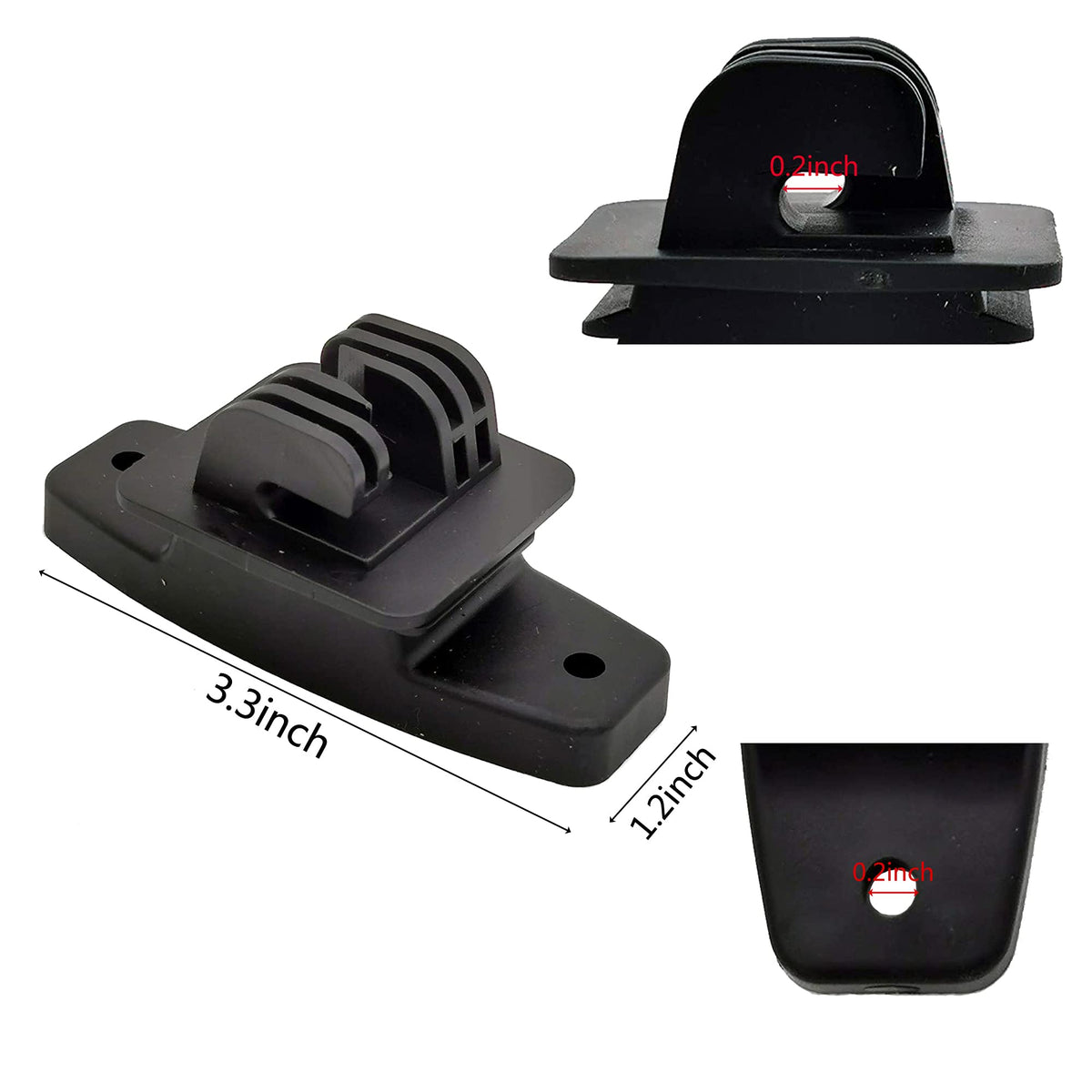 JBT nail-on insulators with strong claw design for hi-tensile fencing.