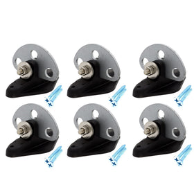 JBTOZIUY pinlock insulator with 3-point connector for secure fence wiring