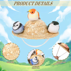 JcHrmers goose outfit with binoculars adds realistic birdwatcher detail to your lawn