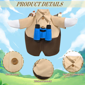 JcHrmers goose outfit hat completes a cute garden birdwatcher look