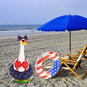 JcHrmers fireworks-design bikini top brightens garden display