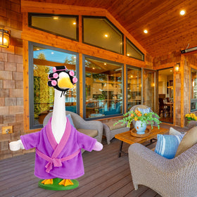 JcHrmers 23-inch goose dress fits most statues securely for long-lasting display.