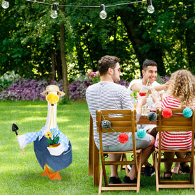 JcHrmers Gardener Goose Outfit easy seasonal decor for year-round charm
