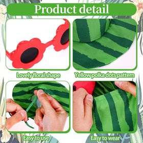 JcHrmers Hawaiian Goose Outfit sunglasses for playful sun-ready look