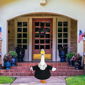 JcHrmers Justice Goose Outfit dress sized for a 23‑inch goose