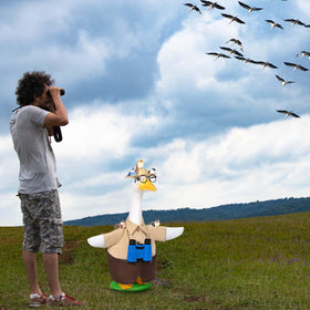 JcHrmers durable garden dress up for lawn geese enhances curb appeal